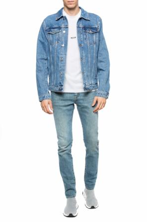 Denim jacket with embroidered logo, zdjęcie 2 Denim jacket with embroidered logo od MSGM